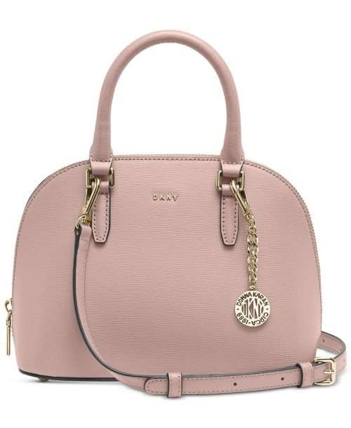 DKNY Bryant Leather Dome Satchel