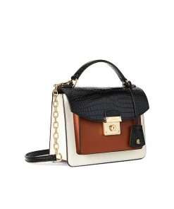 Alternative view of Lauren Ralph Lauren LRL Colorblock Beckett Satchel